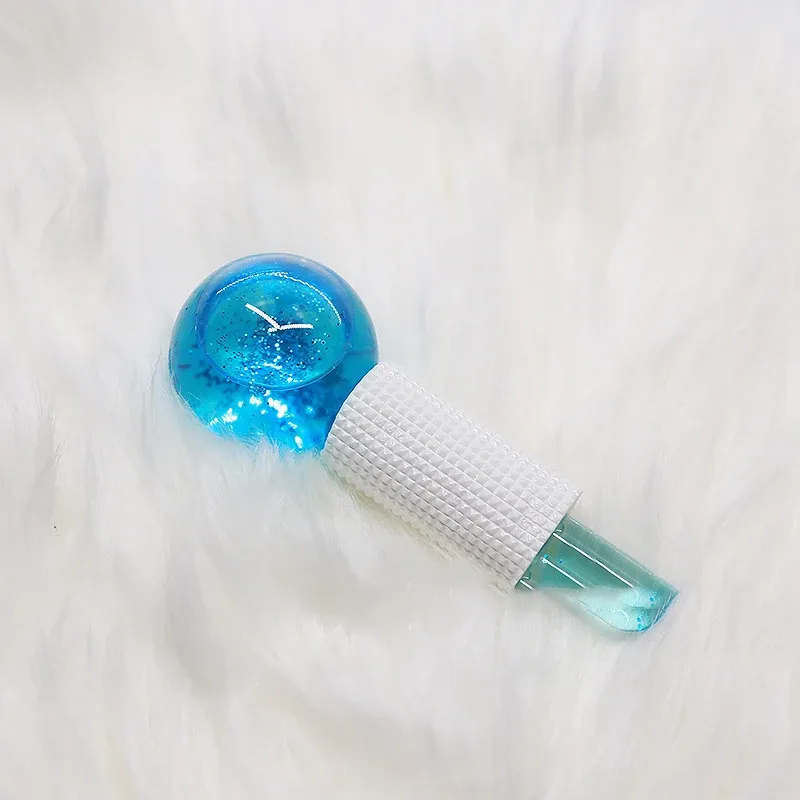 Grande boule de cristal rafraîchissante pour le visage et les yeux, outil de massage à ondes d'eau pour le soin de la peau 8