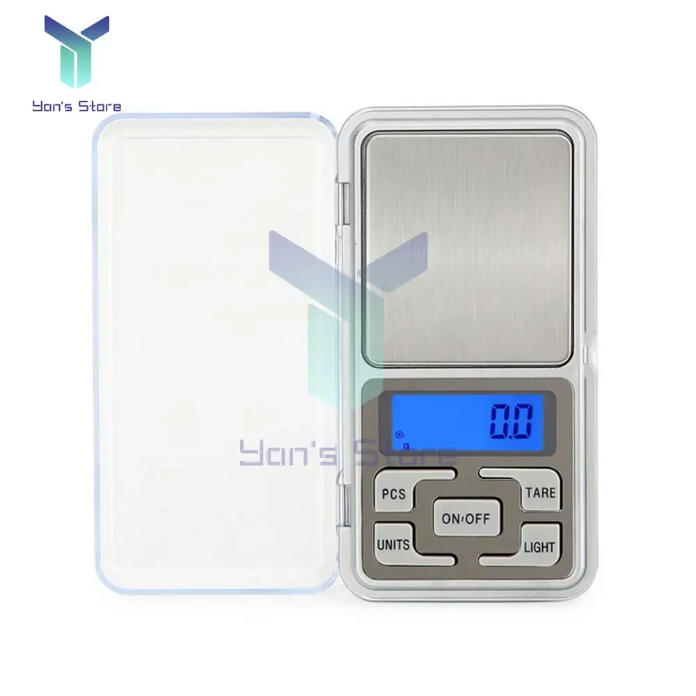 Mini balance numérique de précision 500 g / 0,1 g à écran LCD, balance de poche pour bijoux 7