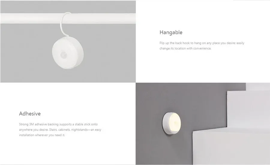 Veilleuse Yeelight dans un intérieur