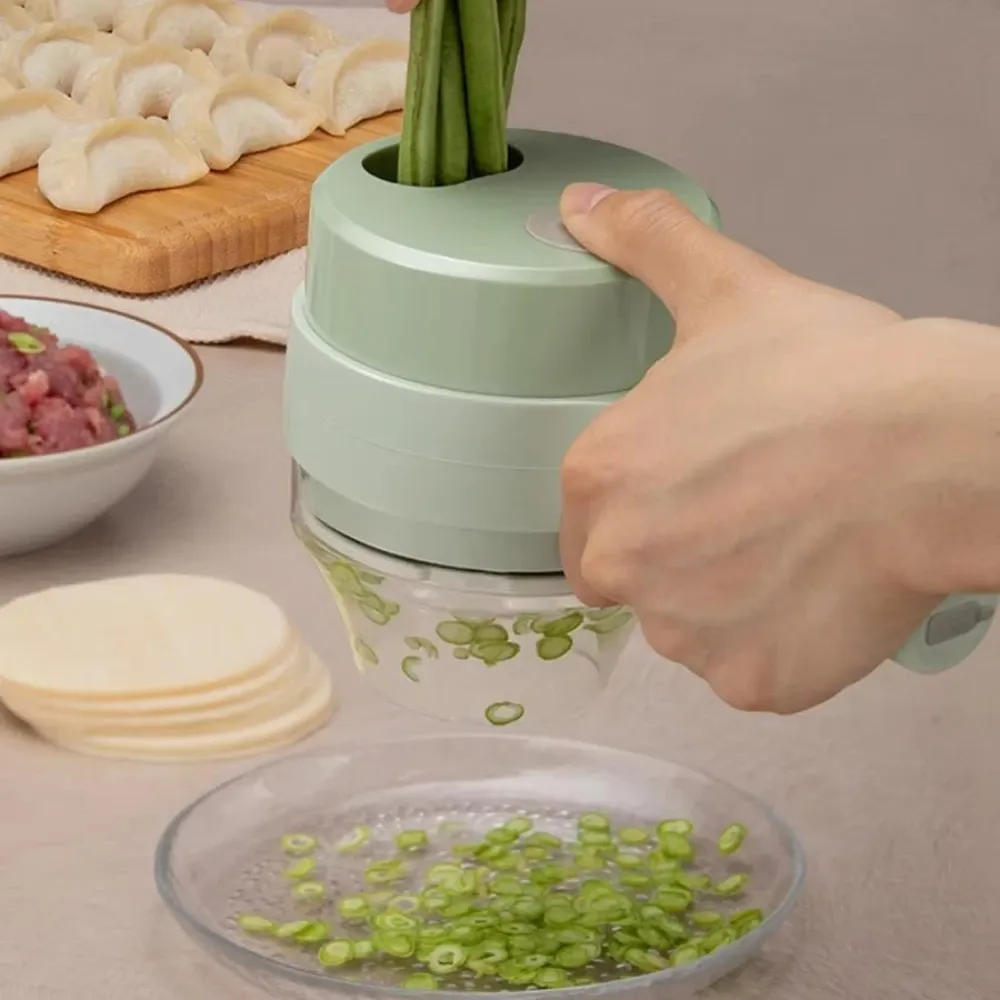 Coupe-légumes électrique, détails de finition
