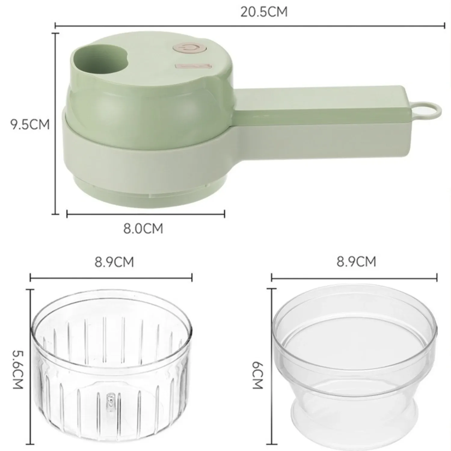 Coupe-légumes électrique multifonctionnel, vue d'ensemble