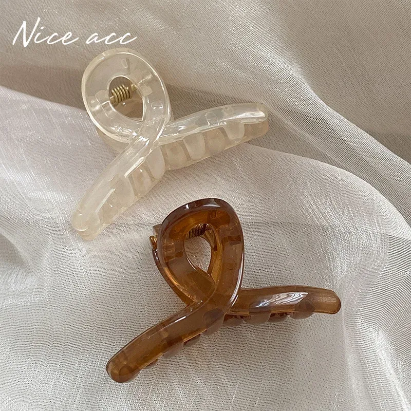 Lot de 4 mini pinces à cheveux requin pour petite fille, clip latéral pour frange semi-transparente 3
