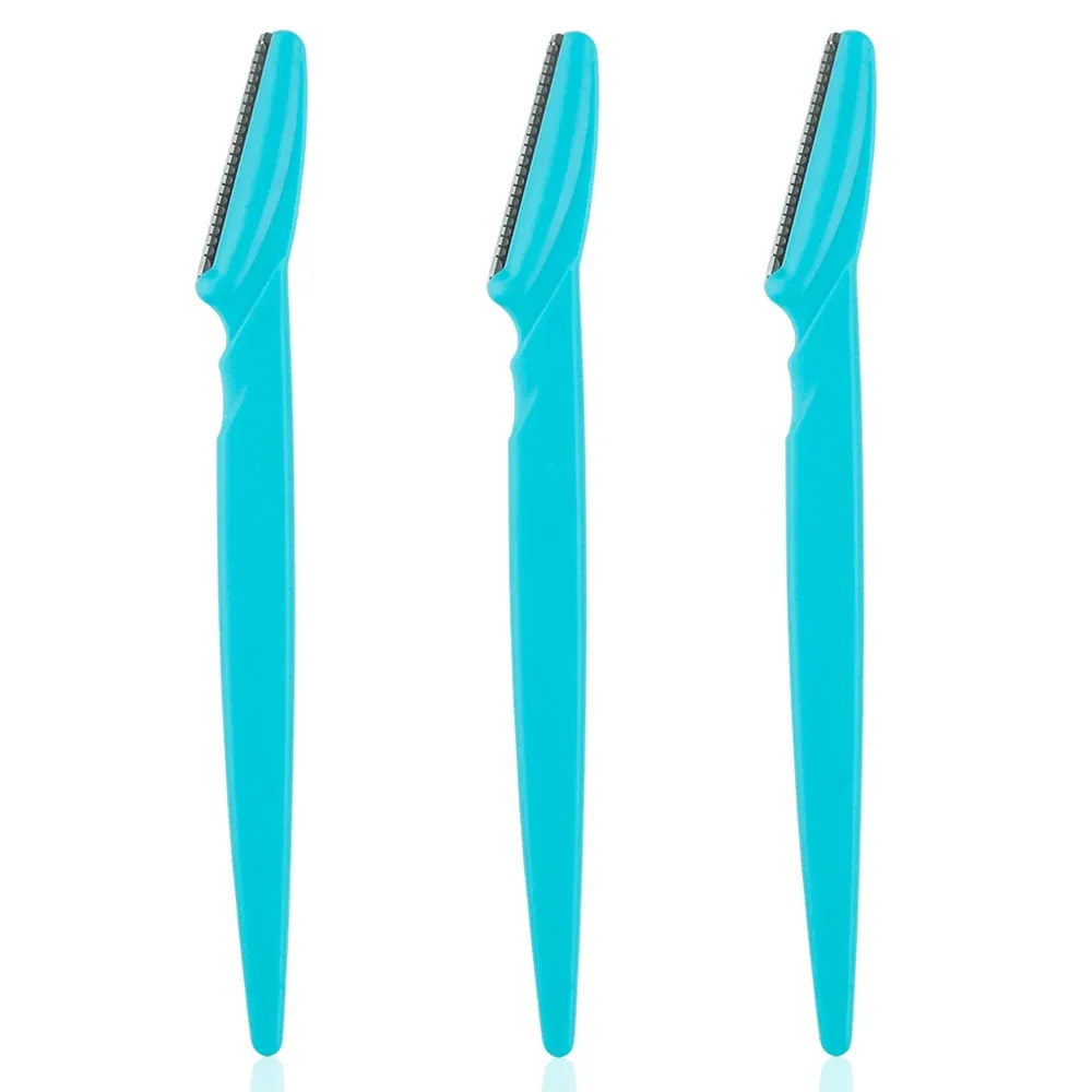 Rasoir à sourcils portable pour femme, lot de 3, 4 ou 10 pièces, lames de sécurité pour le visage et les yeux 13