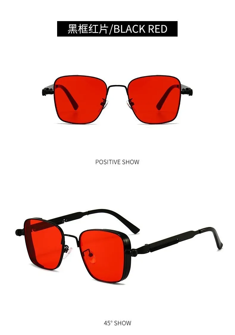 Détail du design des lunettes de soleil
