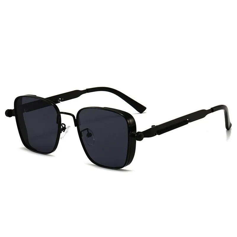 Lunettes de soleil polarisées pour homme en métal, protection anti-UV, idéales pour la conduite 9