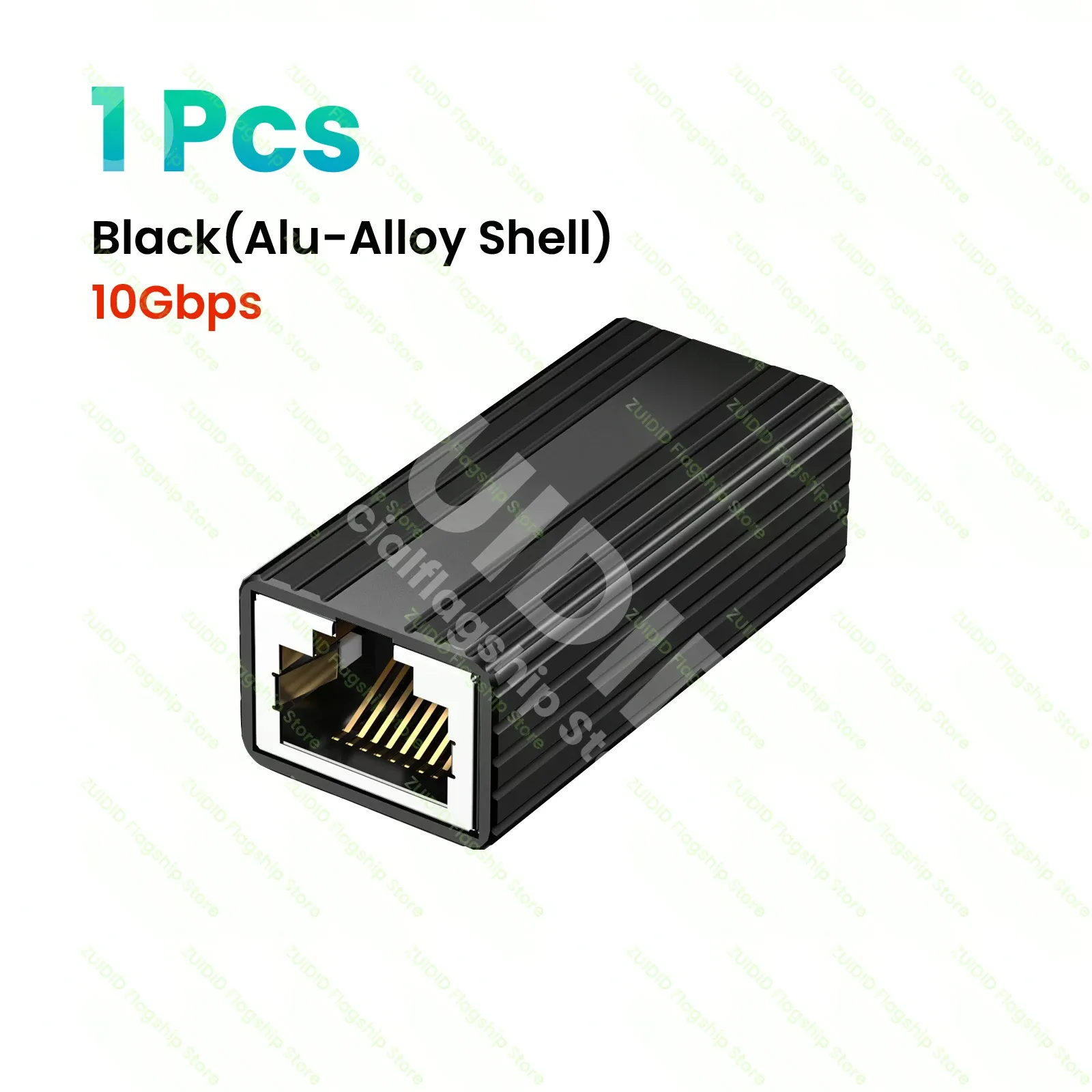 1/2/5/10 pièces Adaptateur RJ45 femelle à femelle 10 Gbps, coupleur Ethernet Gigabit pour câble réseau Cat8, Cat7, Cat6 9