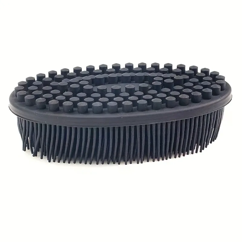 Brosse de bain et de shampoing en silicone, gommage corporel exfoliant pour la douche 8