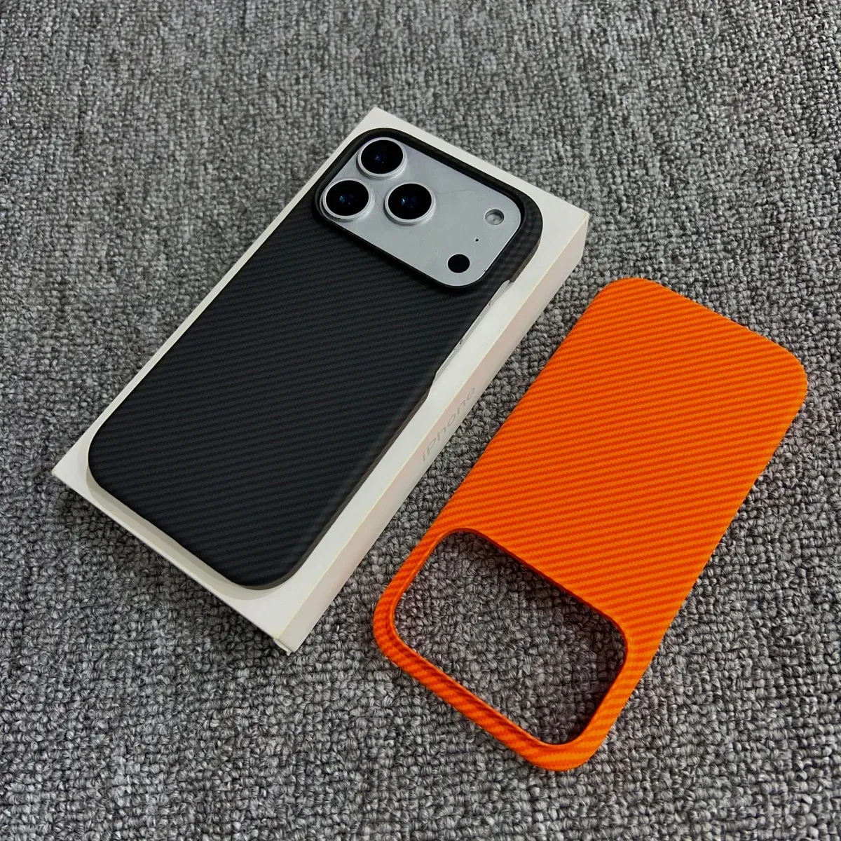 Coque sans cadre vue de côté