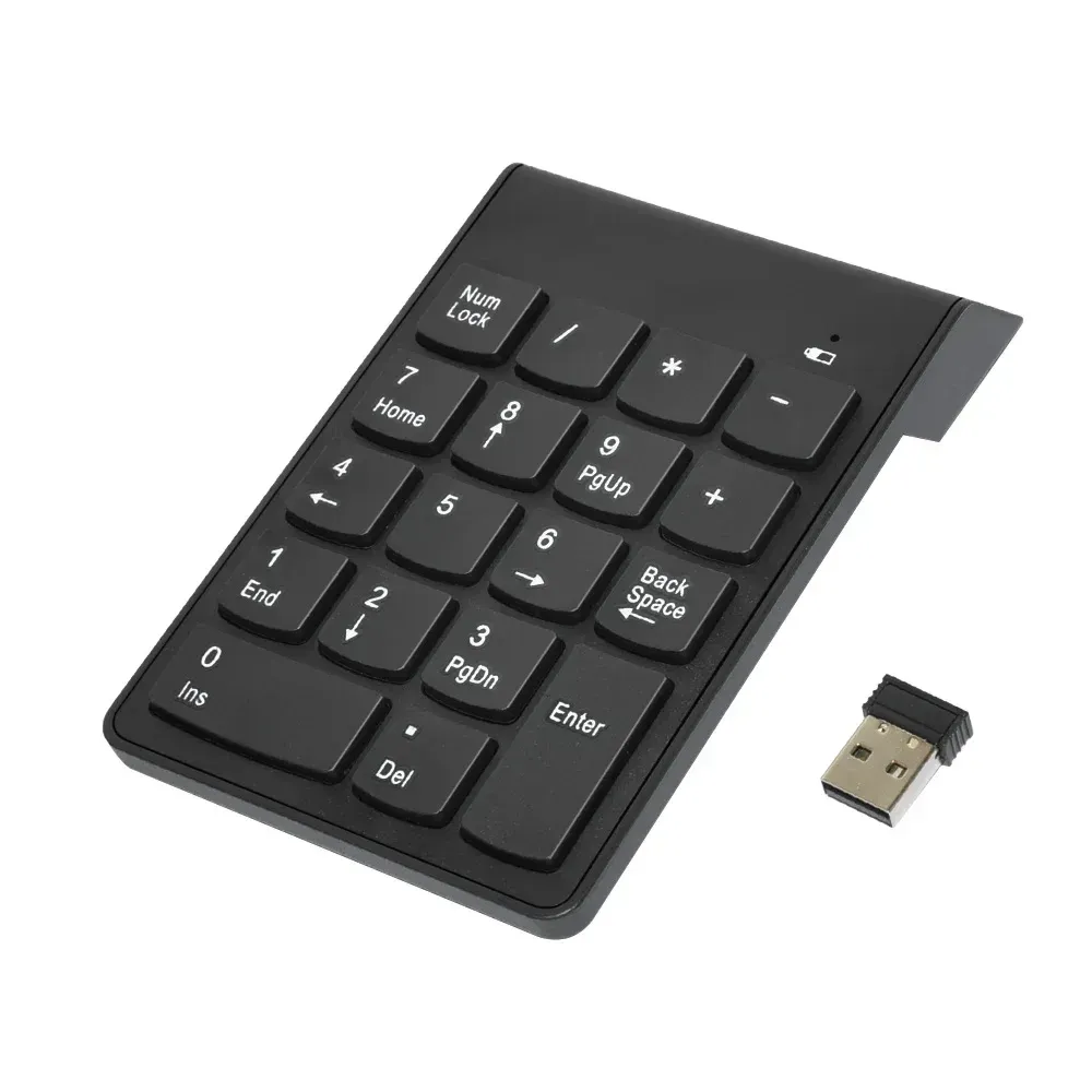 Clavier numérique sur un bureau