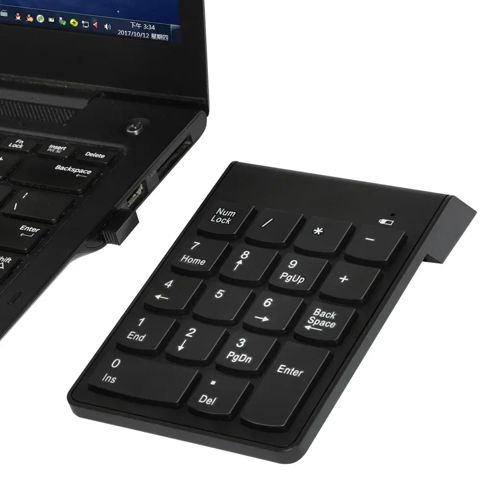 Détail du clavier numérique