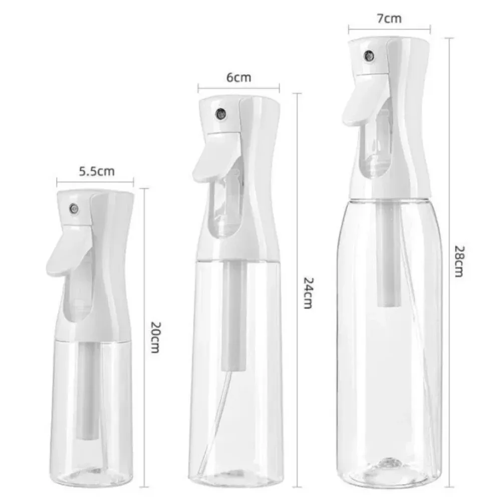 Pulvérisateur d'eau rechargeable à brume fine pour cheveux, 200/300/500 ml 2