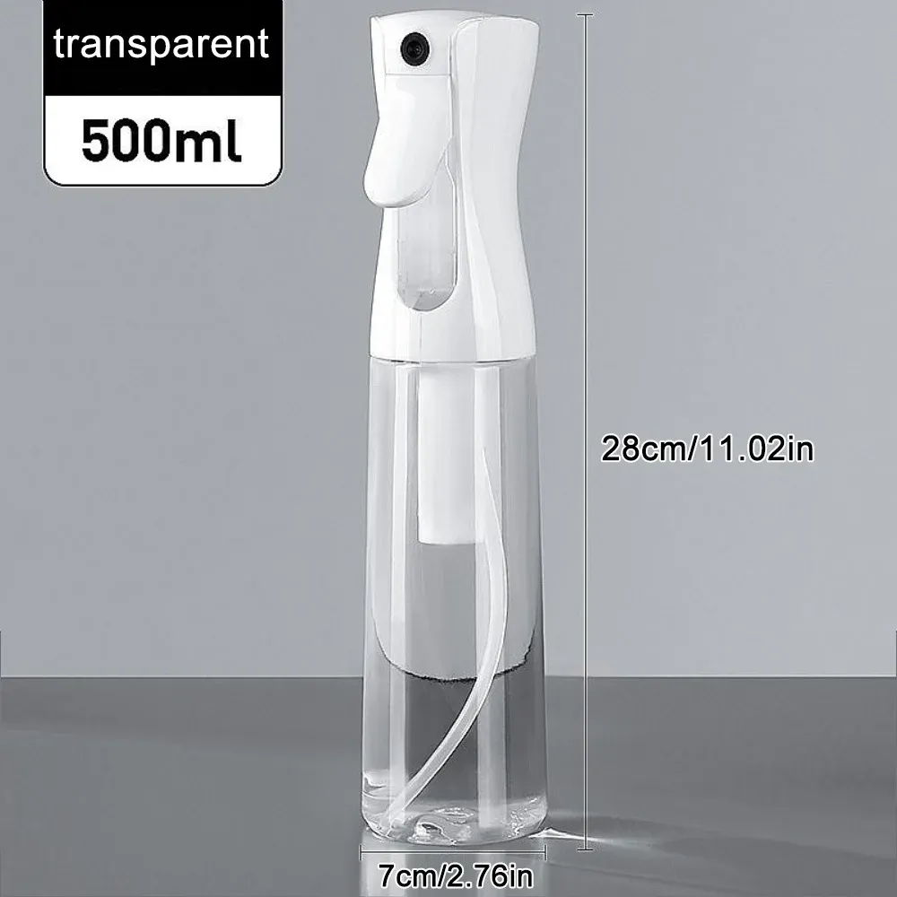 Pulvérisateur d'eau rechargeable à brume fine pour cheveux, 200/300/500 ml 8