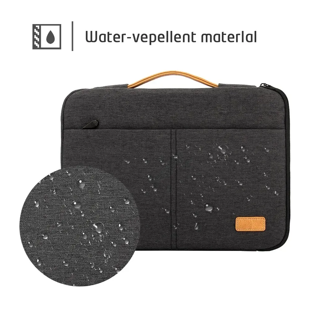 Housse de protection pour ordinateur portable 13,3 à 14,2 et 15 à 15,6 pouces, compatible MacBook Pro M3 Max, M2 et M1, sac de transport fin pour homme et femme 3