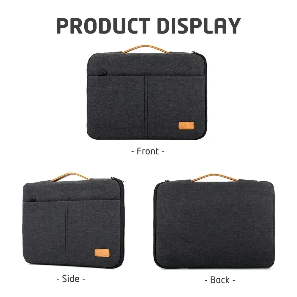Housse de protection pour ordinateur portable en situation d'utilisation