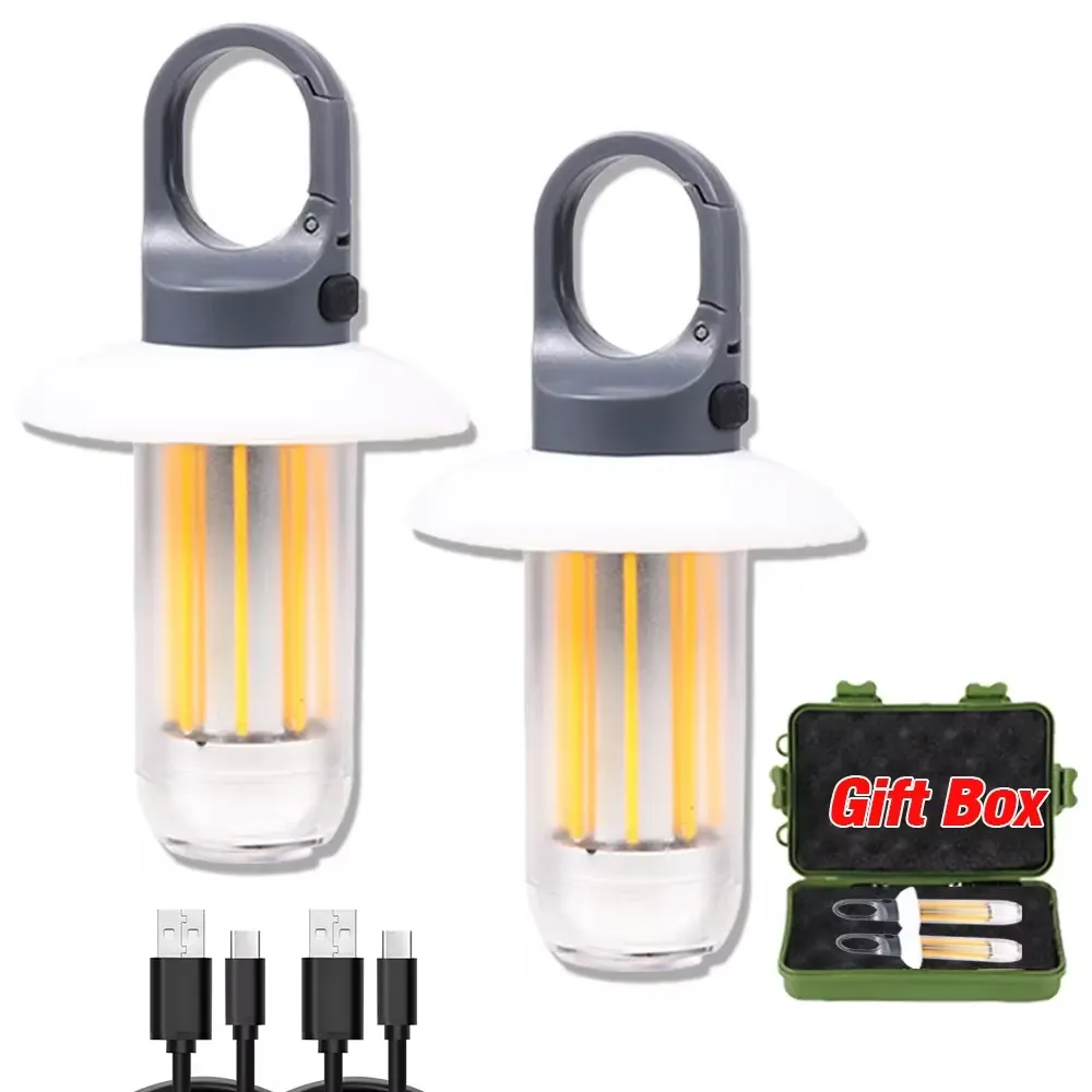 Lampe de poche LED rechargeable et portable, étanche, 5 modes d'éclairage, idéale pour le camping et le travail en extérieur 10