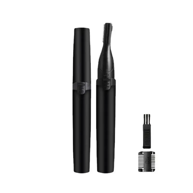 Rasoir électrique pour sourcils, portable et lavable, avec double tête de coupe 8