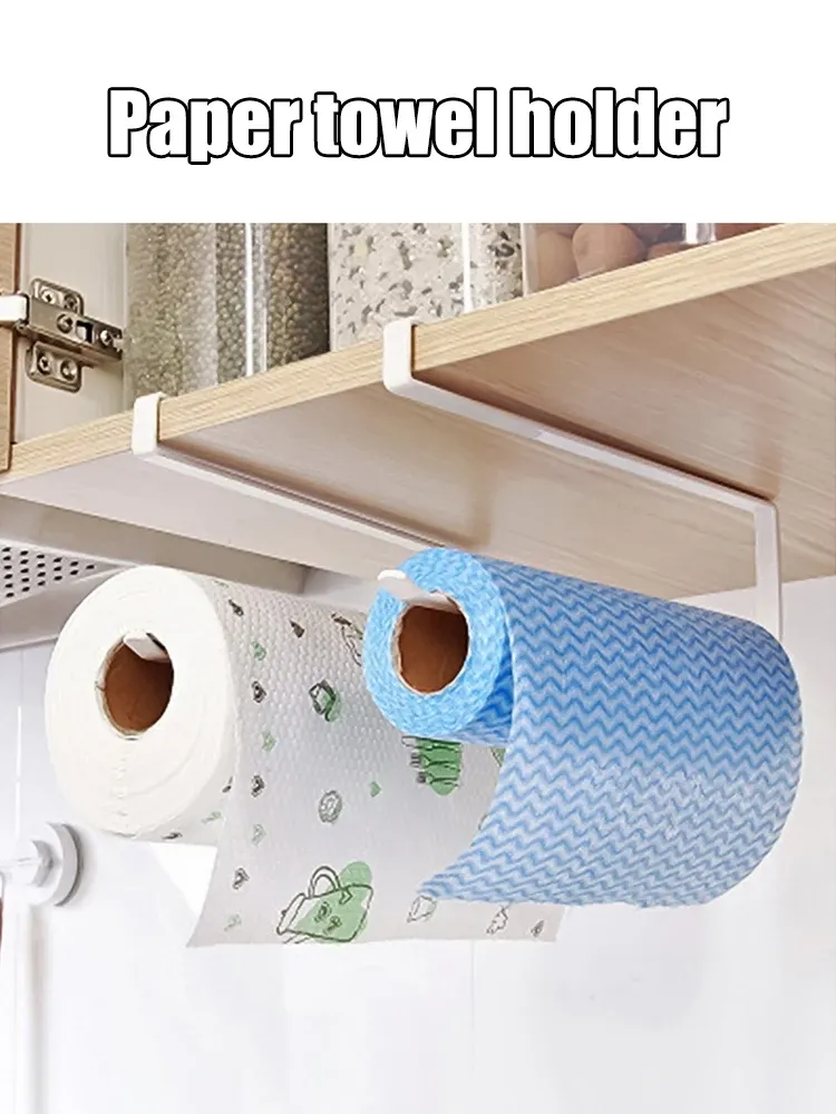Porte-essuie-tout suspendu, détail du design