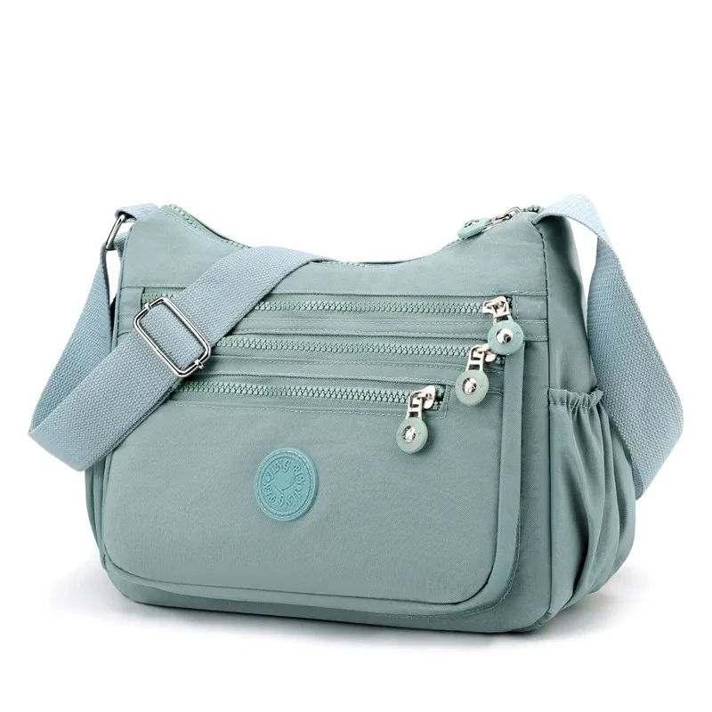 Sac bandoulière imperméable en nylon pour femme - Image 1