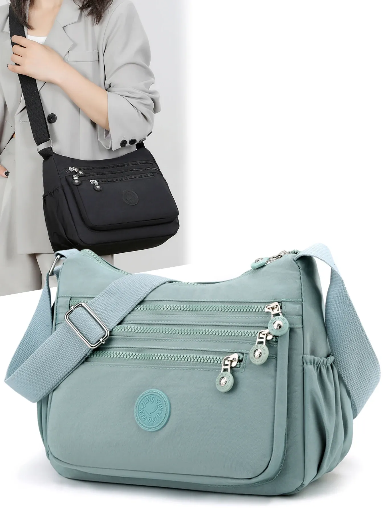 Sac à bandoulière pour femme, vue d'ensemble de l'élégance