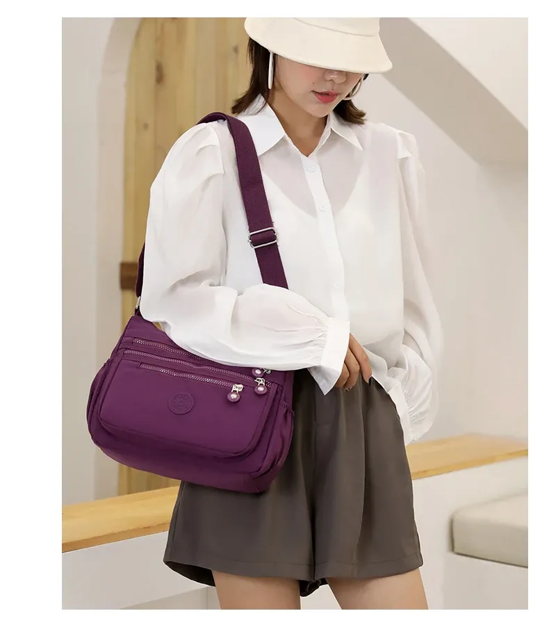 Détails du sac à bandoulière imperméable pour femme