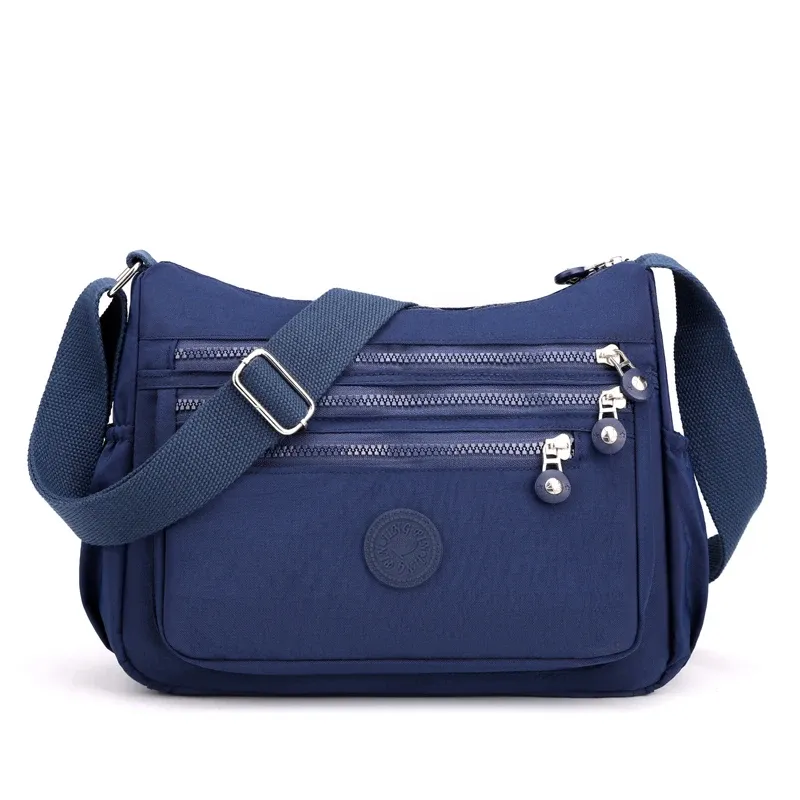 Sac bandoulière imperméable en nylon pour femme 10