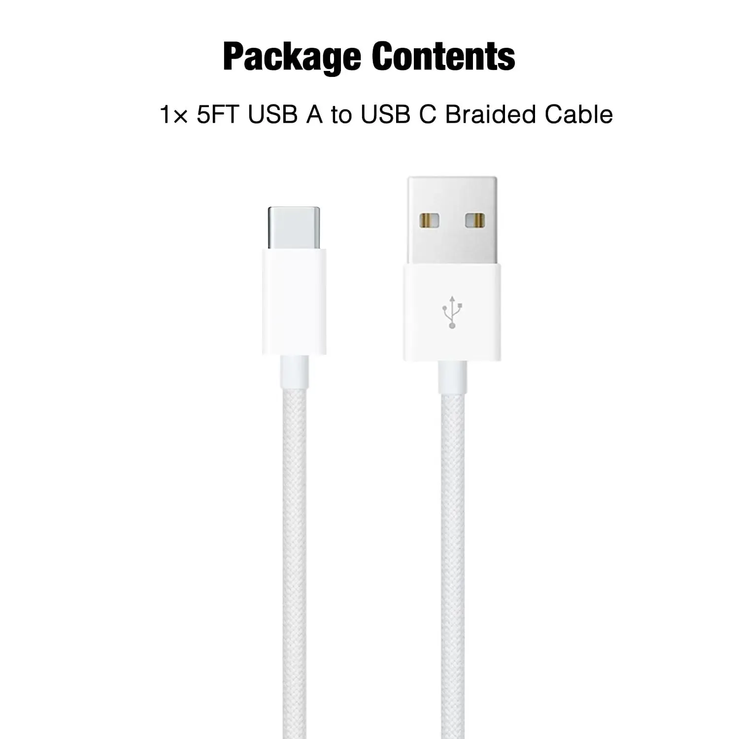 Câble de charge rapide USB vers USB-C 60 W compatible CarPlay pour iPhone 15, 16 et 17 (Pro, Pro Max, Plus), Xiaomi et Samsung 6