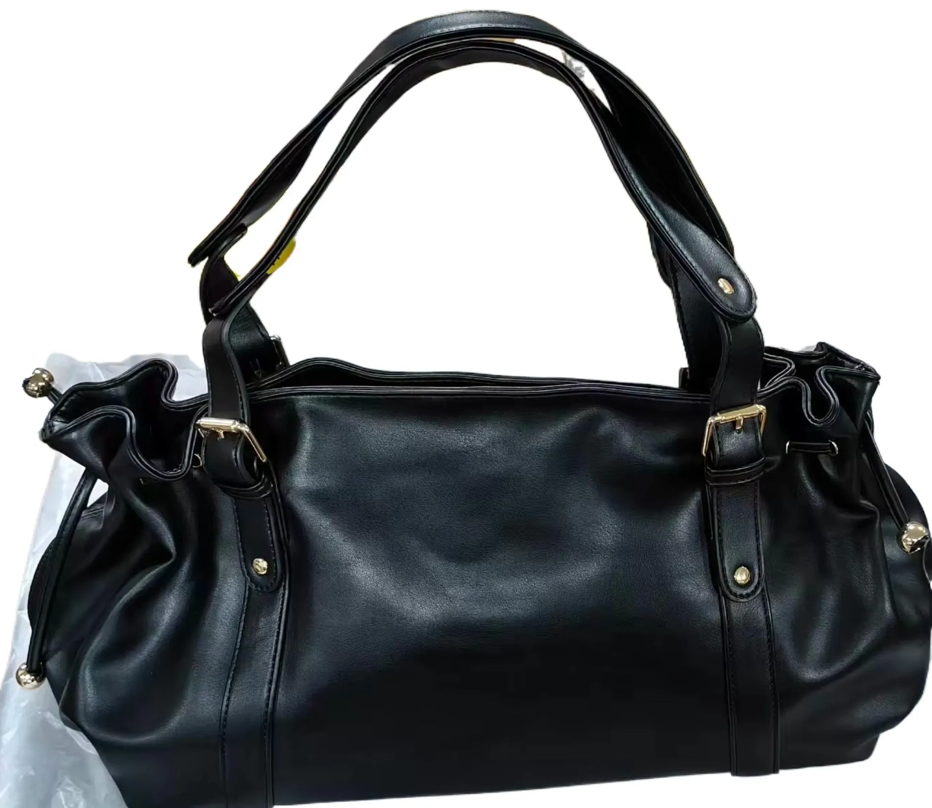 Sac bandoulière Boston pour femme en polyester souple, élégant et polyvalent, idéal pour le travail 6