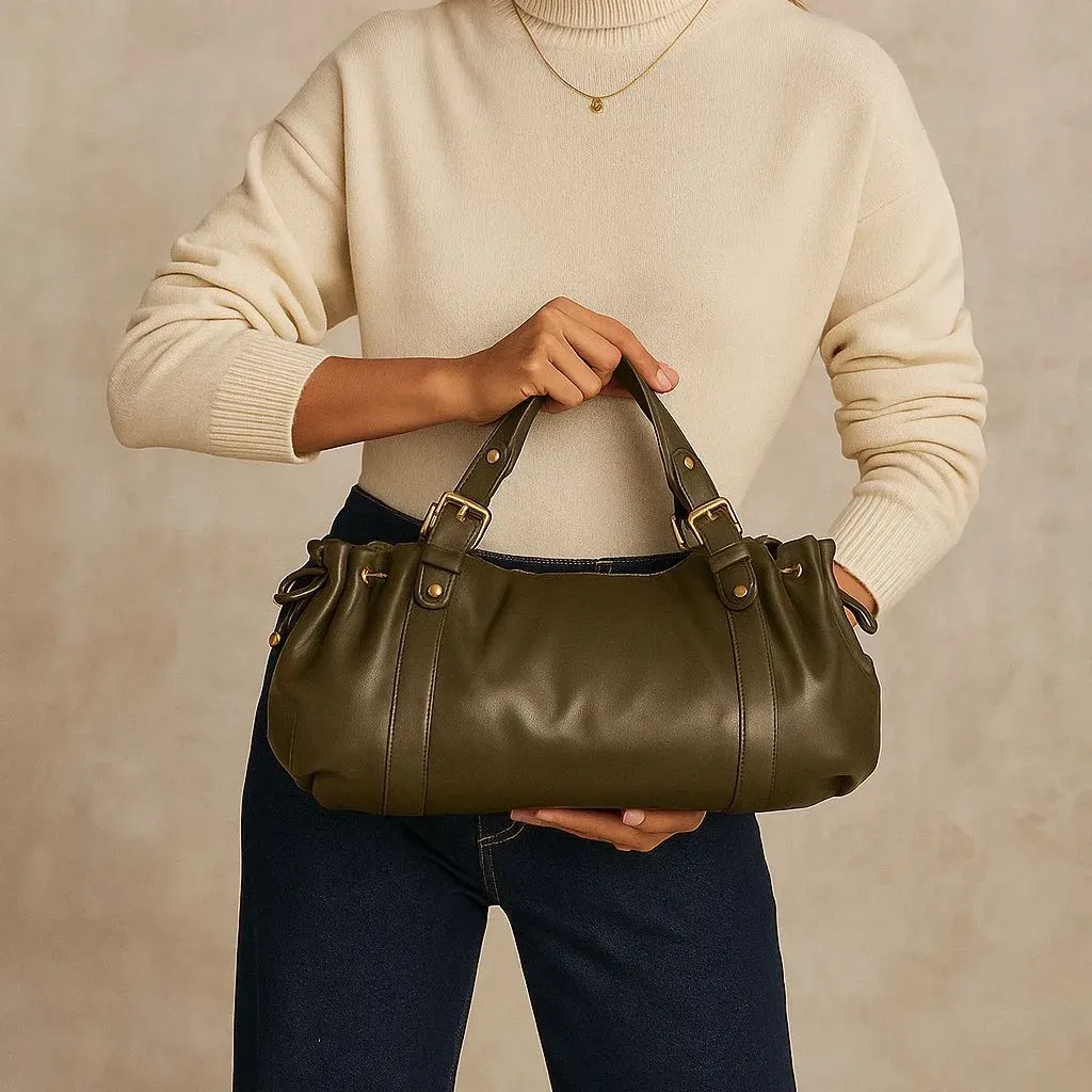 Sac bandoulière Boston, finitions