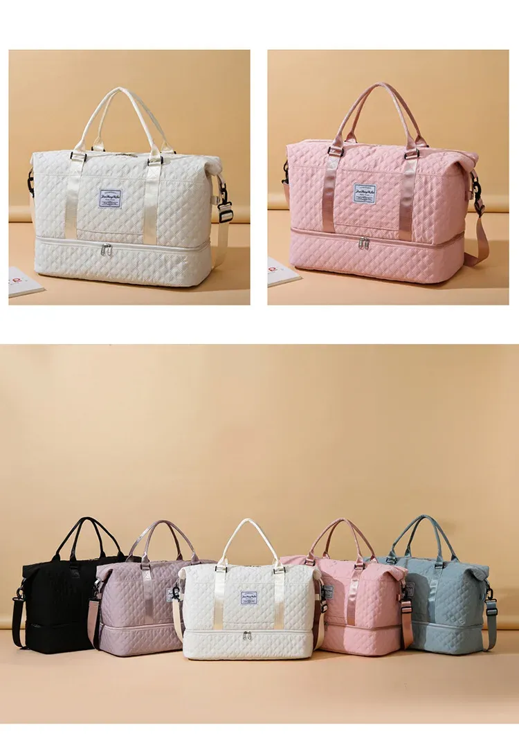 Finitions du sac de voyage