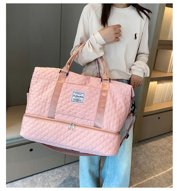 Sac de voyage, ouverture