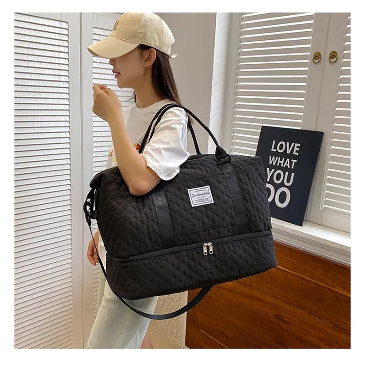 Sac de voyage, détails de construction