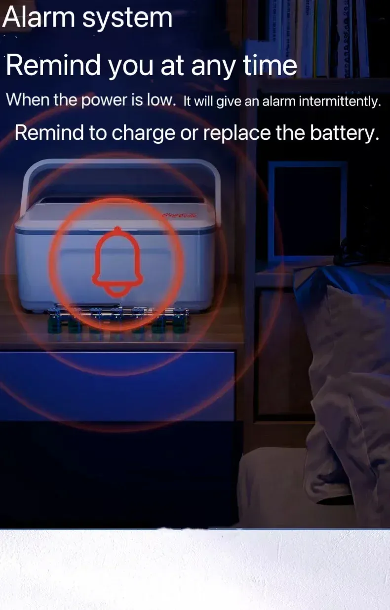 Réfrigérateur à insuline portable, détails de l'habitacle