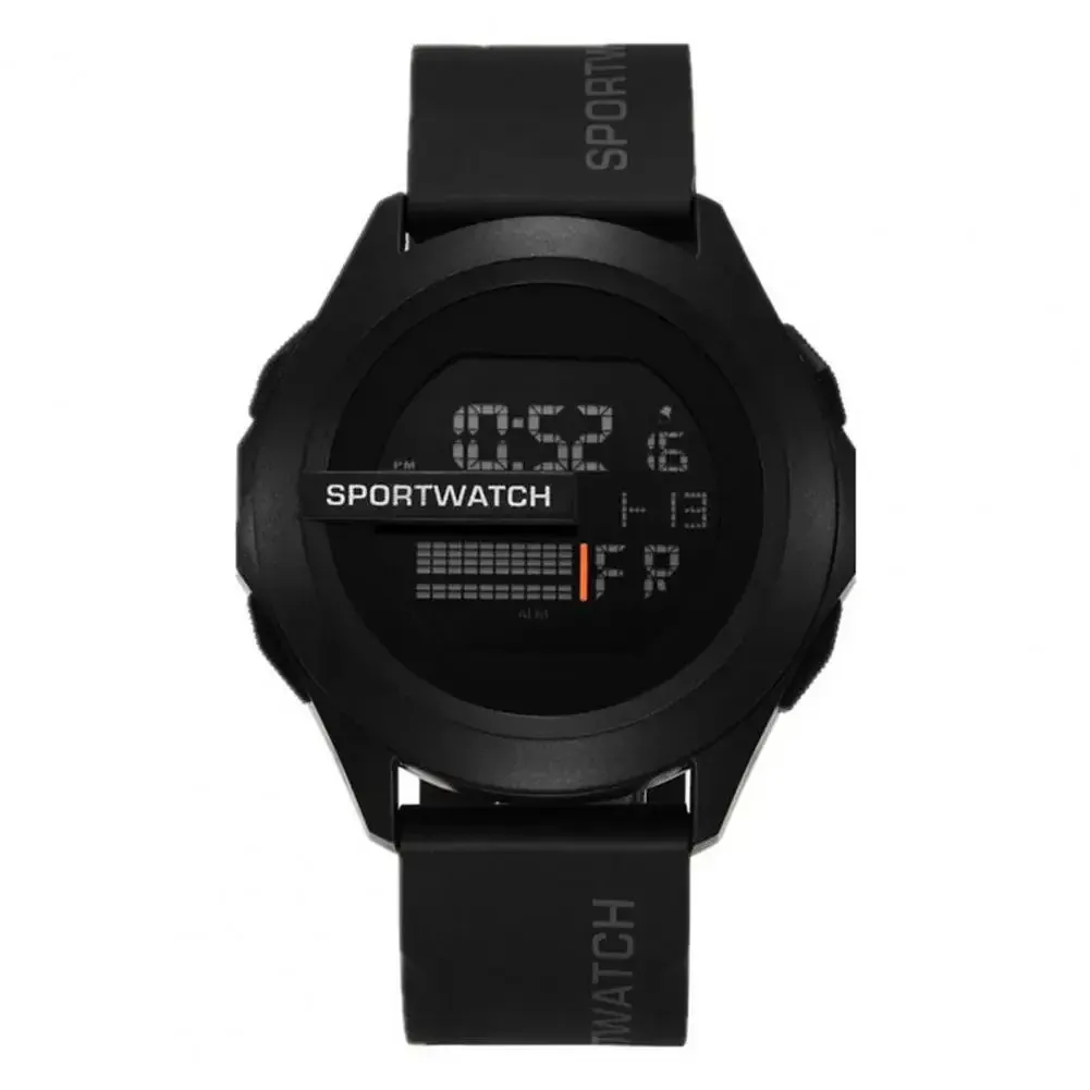 Montre de sport LED pour homme, finitions et design
