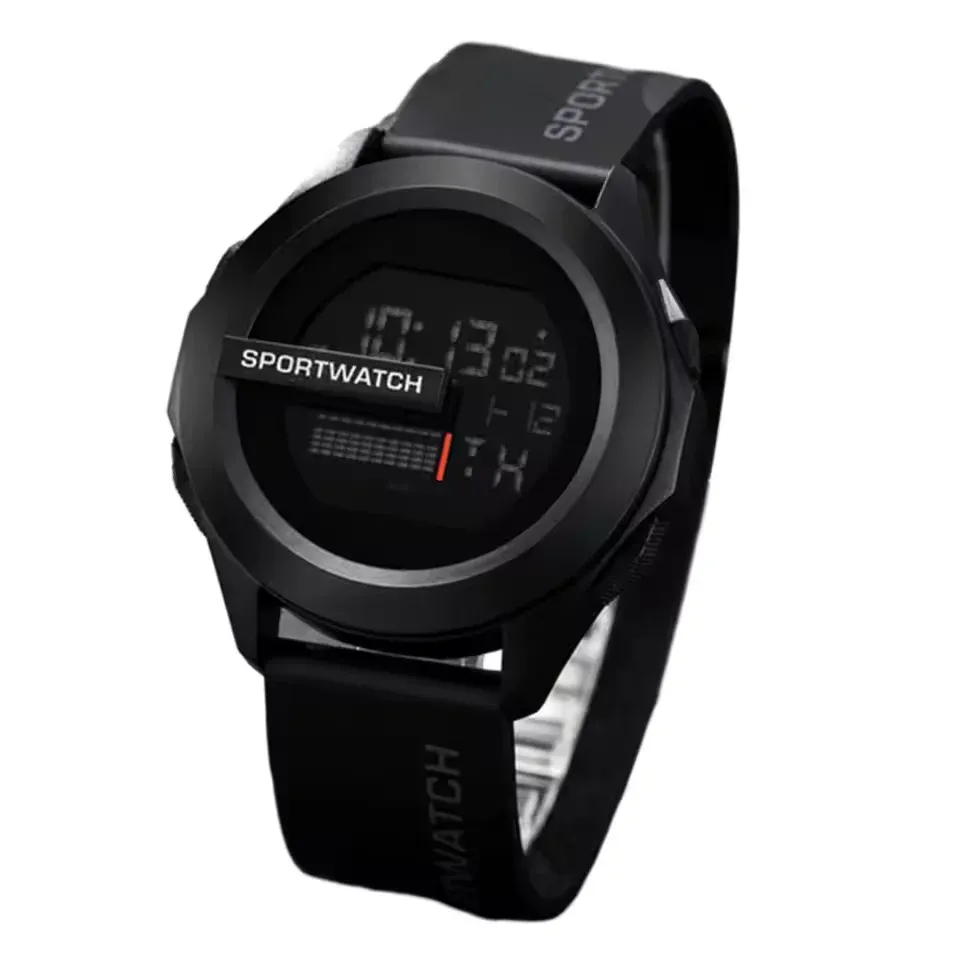 Montre de sport numérique pour homme à LED, multifonction et étanche, idéale pour le fitness 11