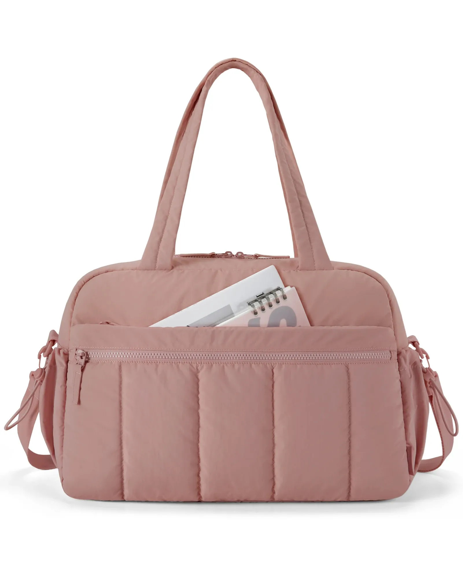 BAGSMART Sac de voyage pour femme à bandoulière, grande capacité, idéal pour le week-end et le sport 10