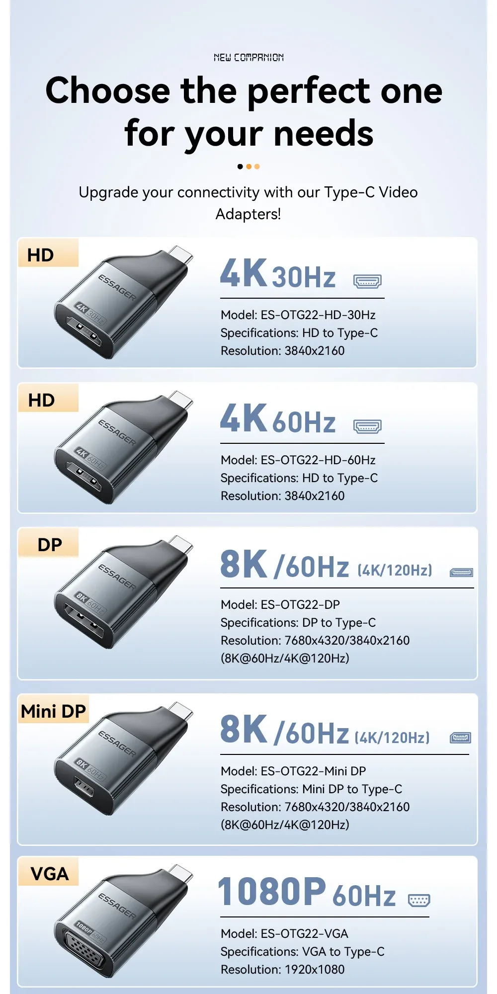 Adaptateur vidéo utilisé avec un ordinateur portable