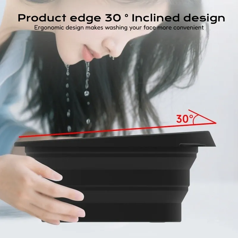 Bol facial en silicone utilisé pour le soin du visage