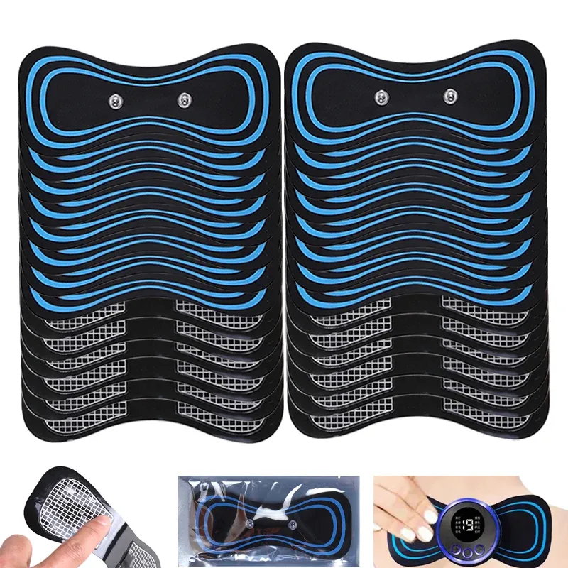 Électrodes de massage vue d'ensemble
