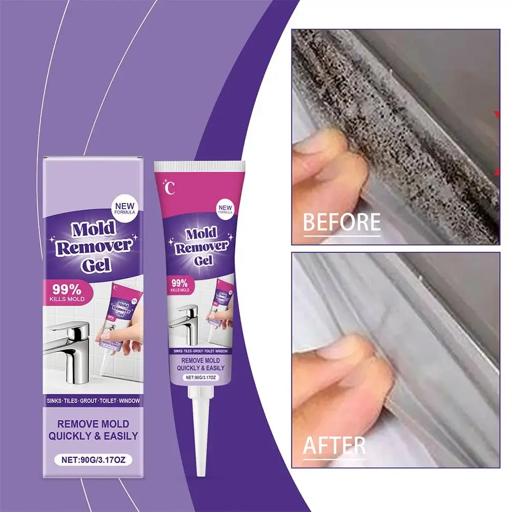 Gel nettoyant pour carrelage mural, joints et salle de bains, anti-moisissures, nettoyage quotidien de la maison 6