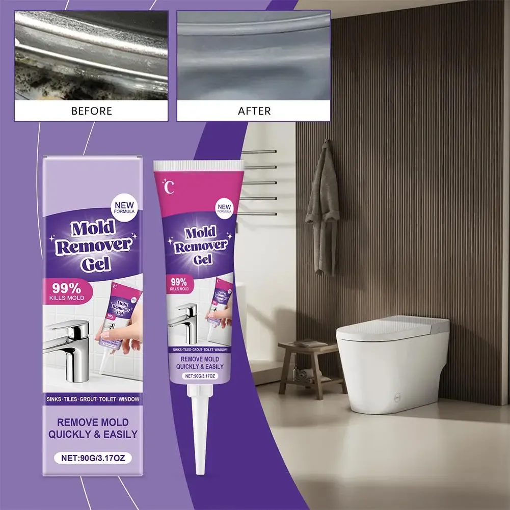 Nettoyage de cuisine avec le gel anti-moisissures