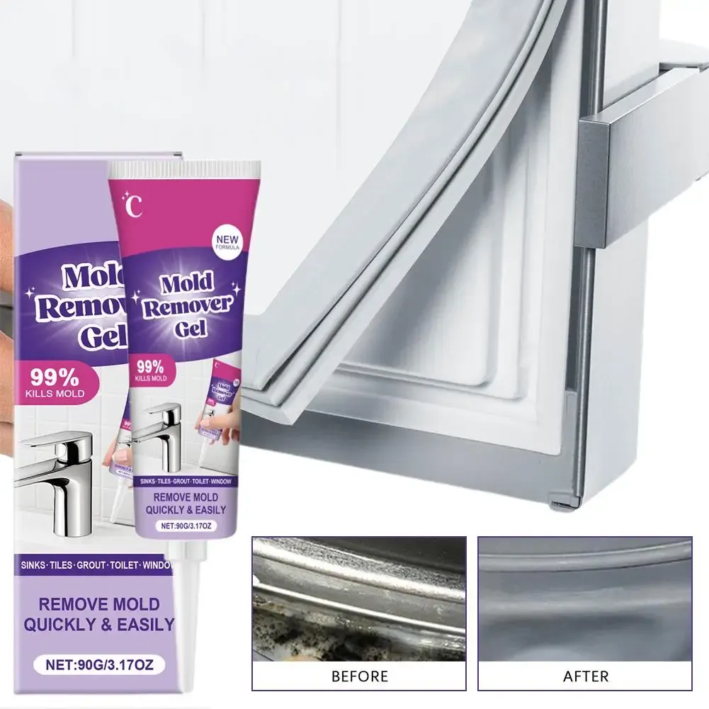 Gel nettoyant anti-moisissures pour carrelage mural