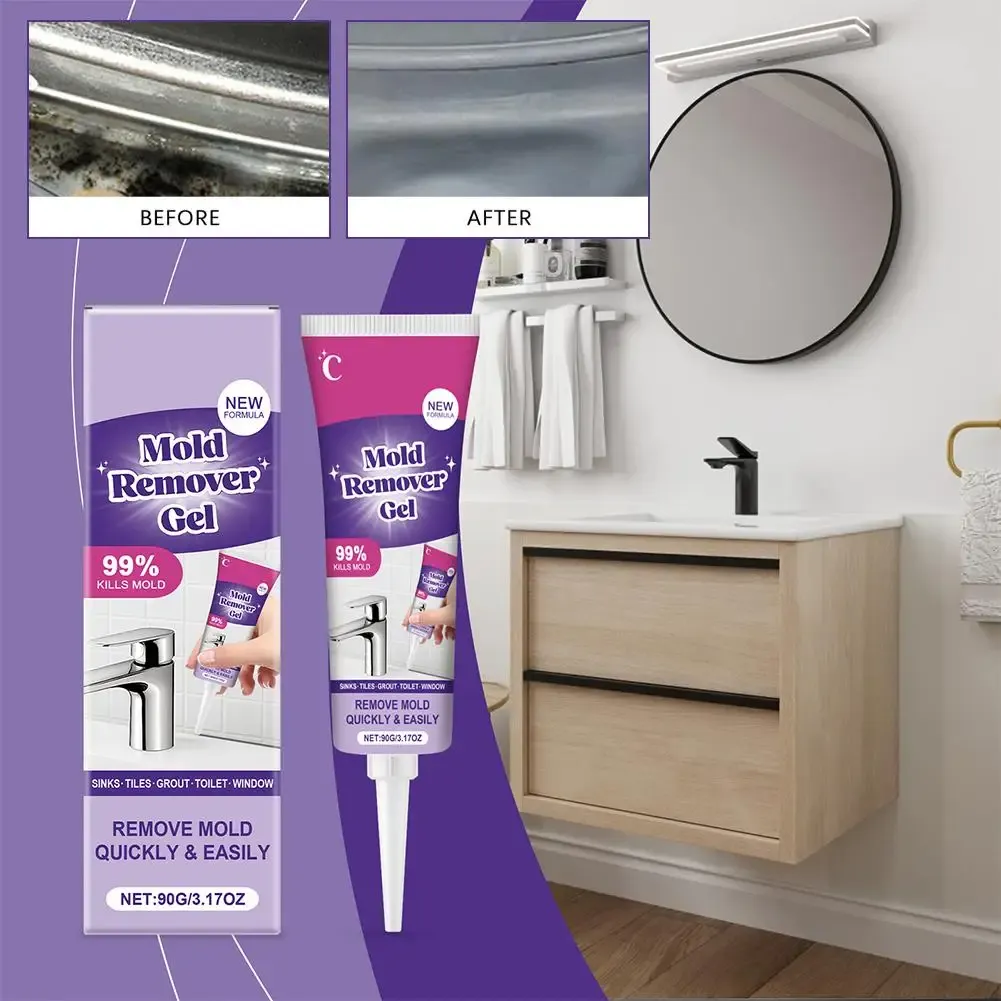 Nettoyage des éviers avec le gel anti-moisissures