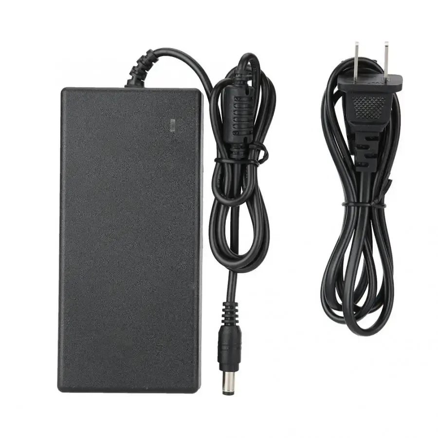 Chargeur 54,6 V 2 A pour batterie Li-ion 48 V 13S avec connecteur CC, compatible batterie lithium pour vélo électrique 3