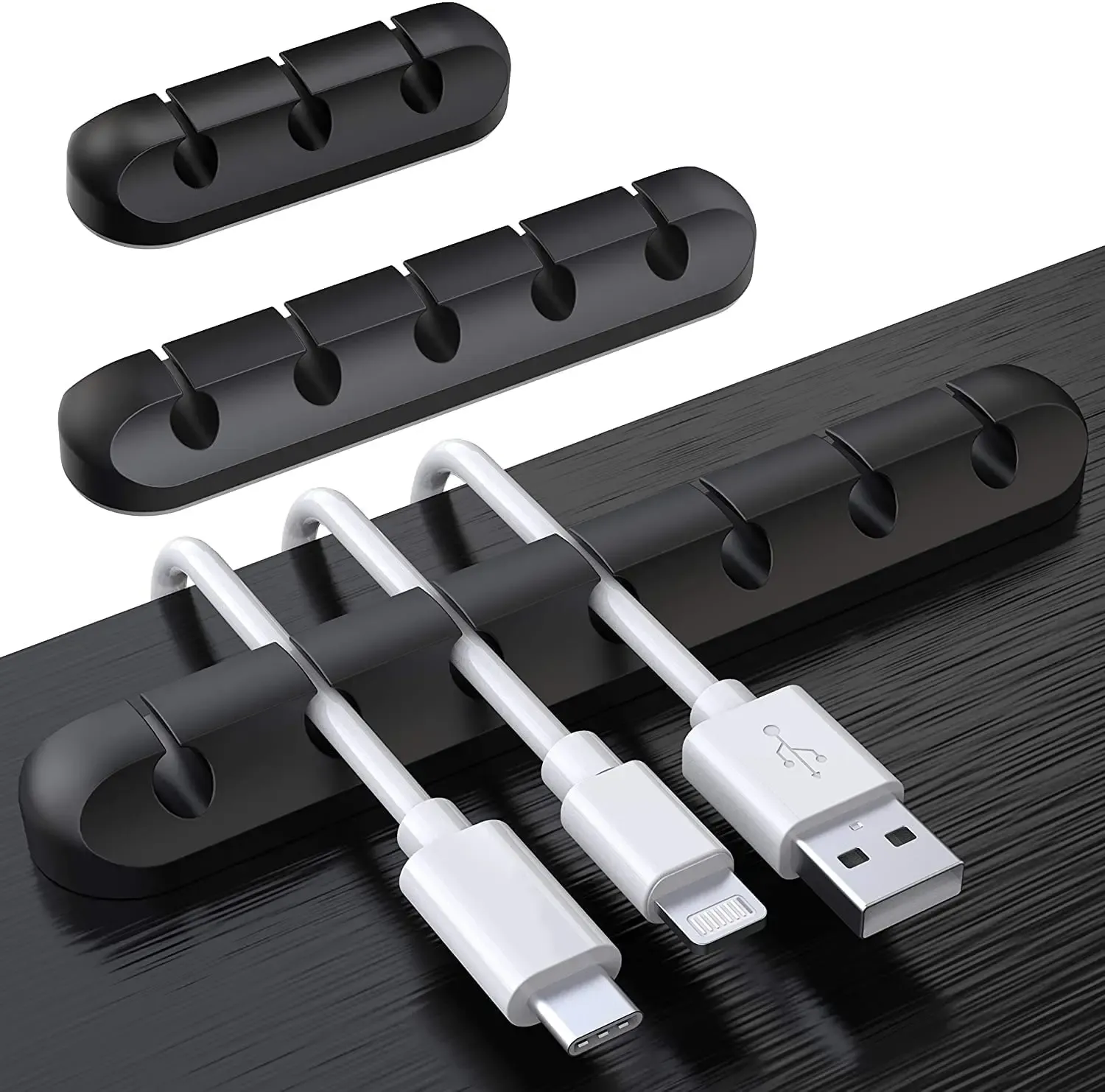 Clips de fixation de câbles en silicone