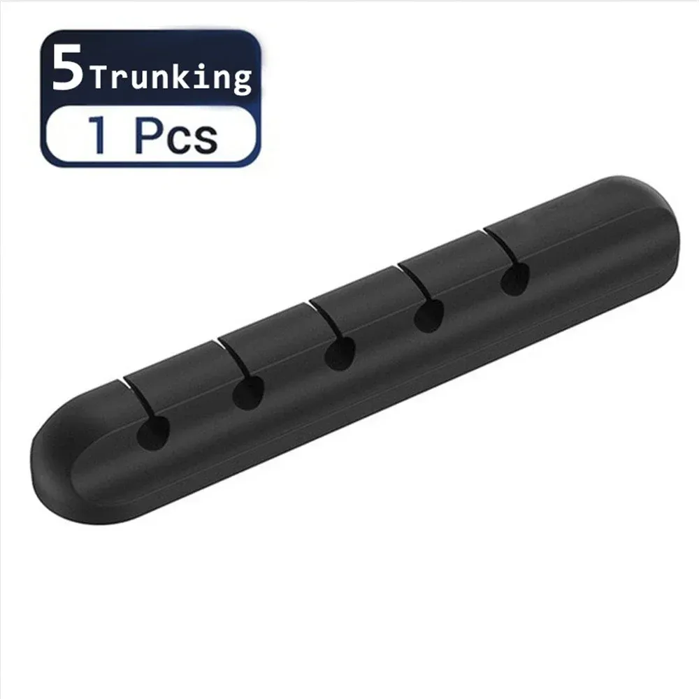 Clips de fixation de câbles, lot de 3, clips de gestion de câbles, clips organisateurs de câbles en silicone auto-adhésifs, adaptés aux câbles de chargement USB de bureau 18