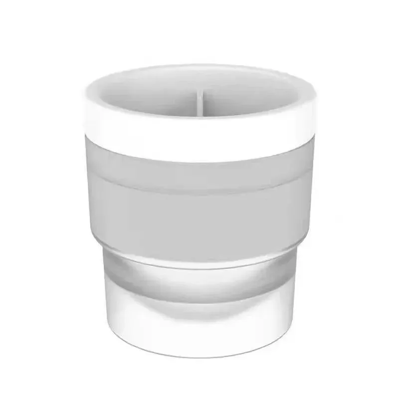 Moule à glaçons sphériques en silicone empilable, qualité alimentaire et réutilisable, pour whisky et cocktails 12