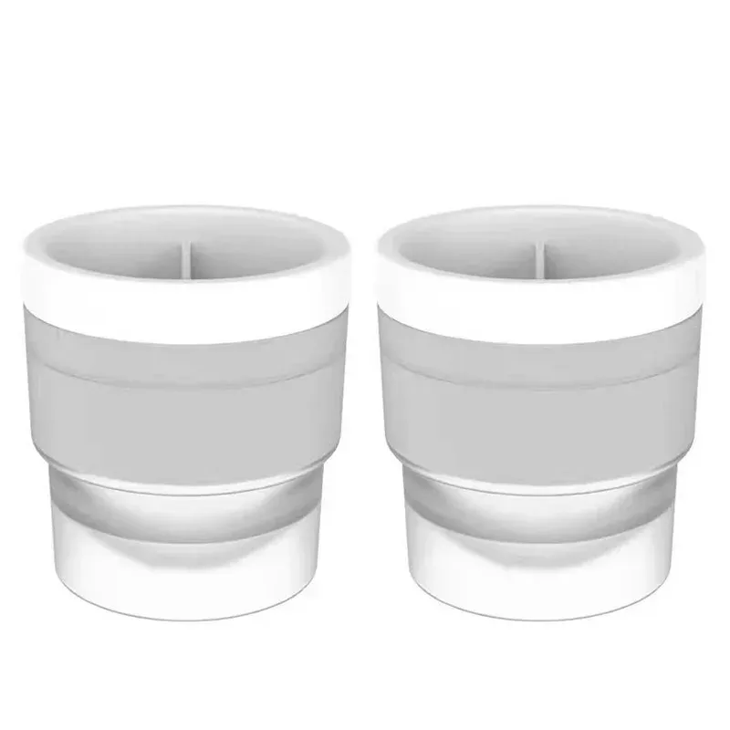 Moule à glaçons sphériques en silicone empilable, qualité alimentaire et réutilisable, pour whisky et cocktails 9