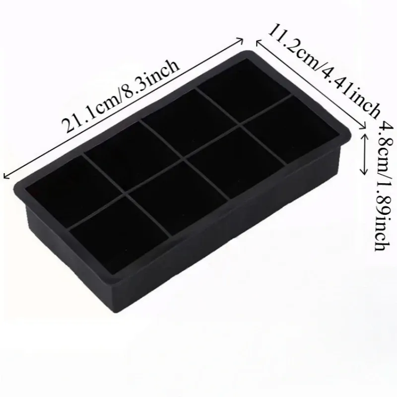 Moule à glaçons sphériques en silicone empilable, qualité alimentaire et réutilisable, pour whisky et cocktails 7