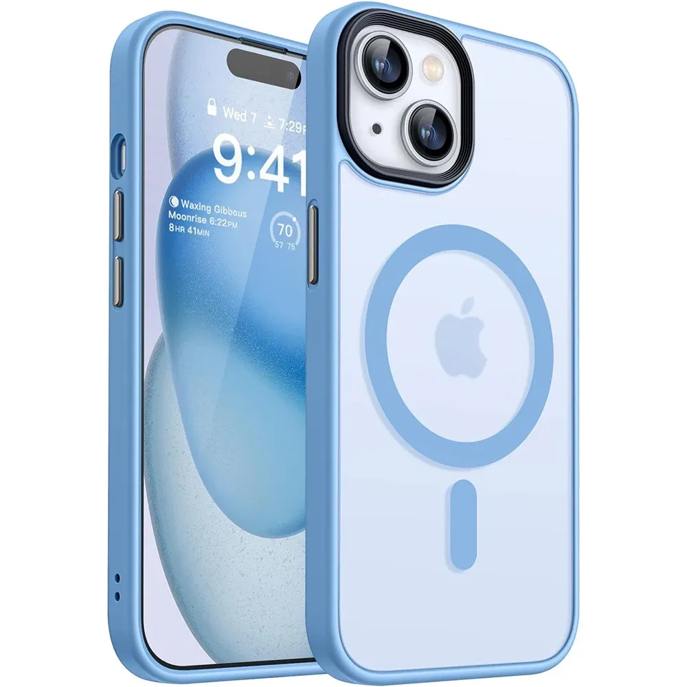 Coque magnétique de luxe pour iPhone, vue d'ensemble