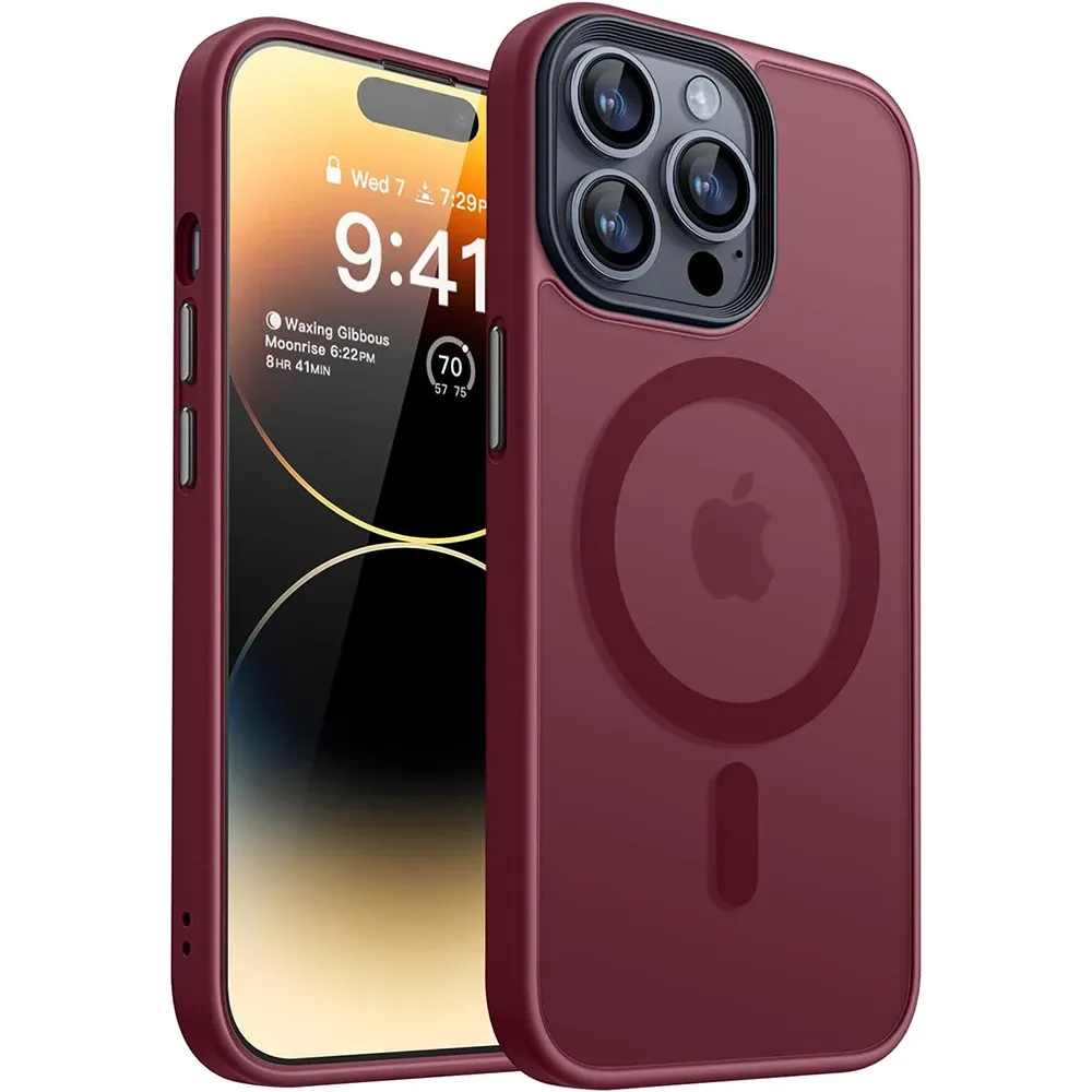 Coque magnétique de luxe pour iPhone